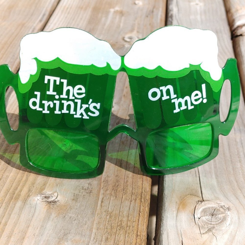 FUN Adult Beer Drinking Glasses Beer Goggles